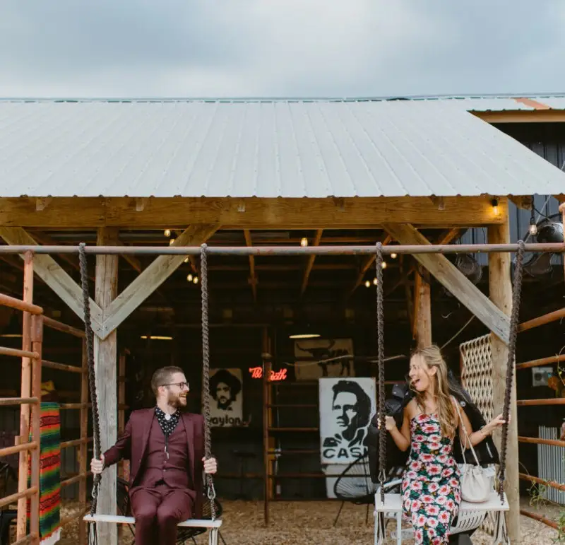 Ranch wedding venue view near Austin at Rancho Moonrise